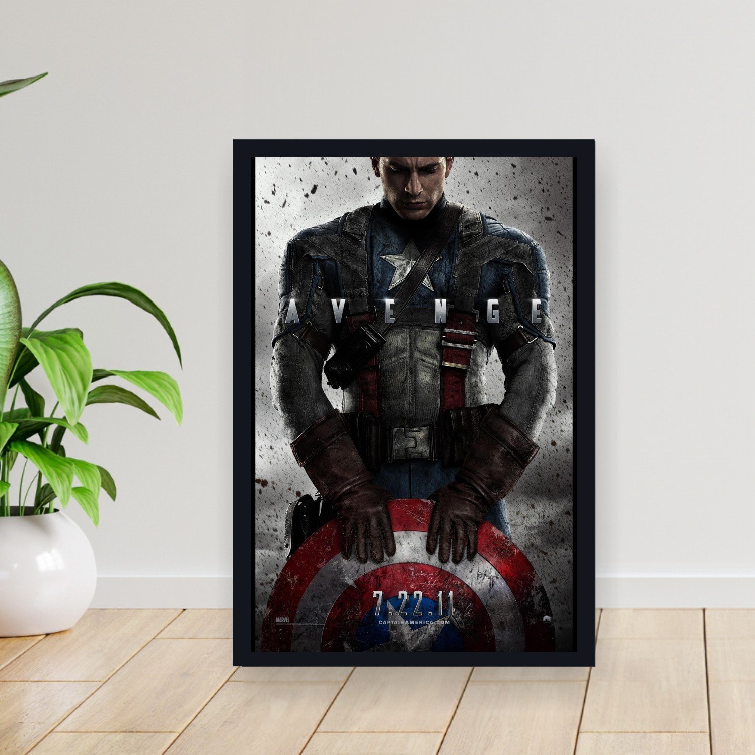Cuadro 30x40cm Pelicula - captain america the first avenger