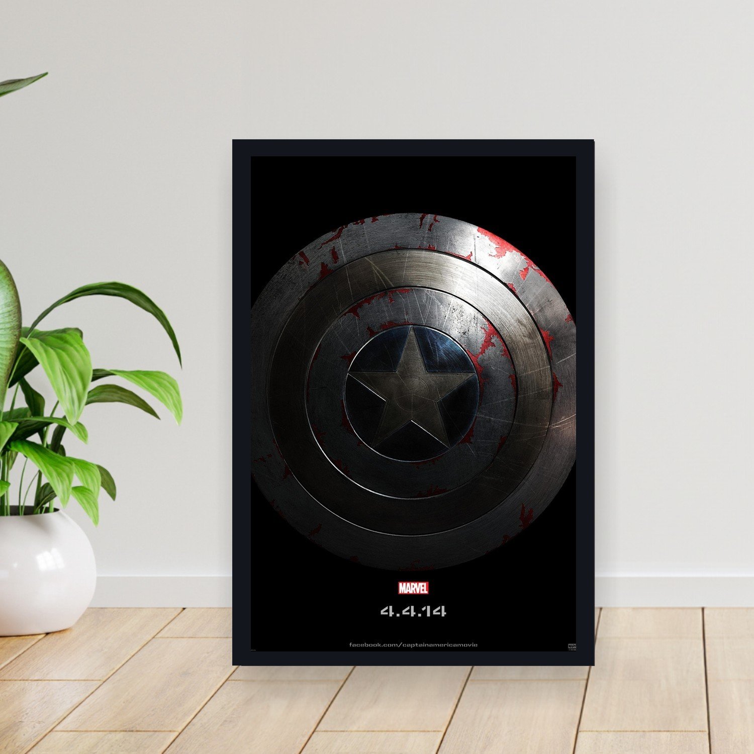 Cuadro 30x40cm Pelicula - captain america the winter soldier