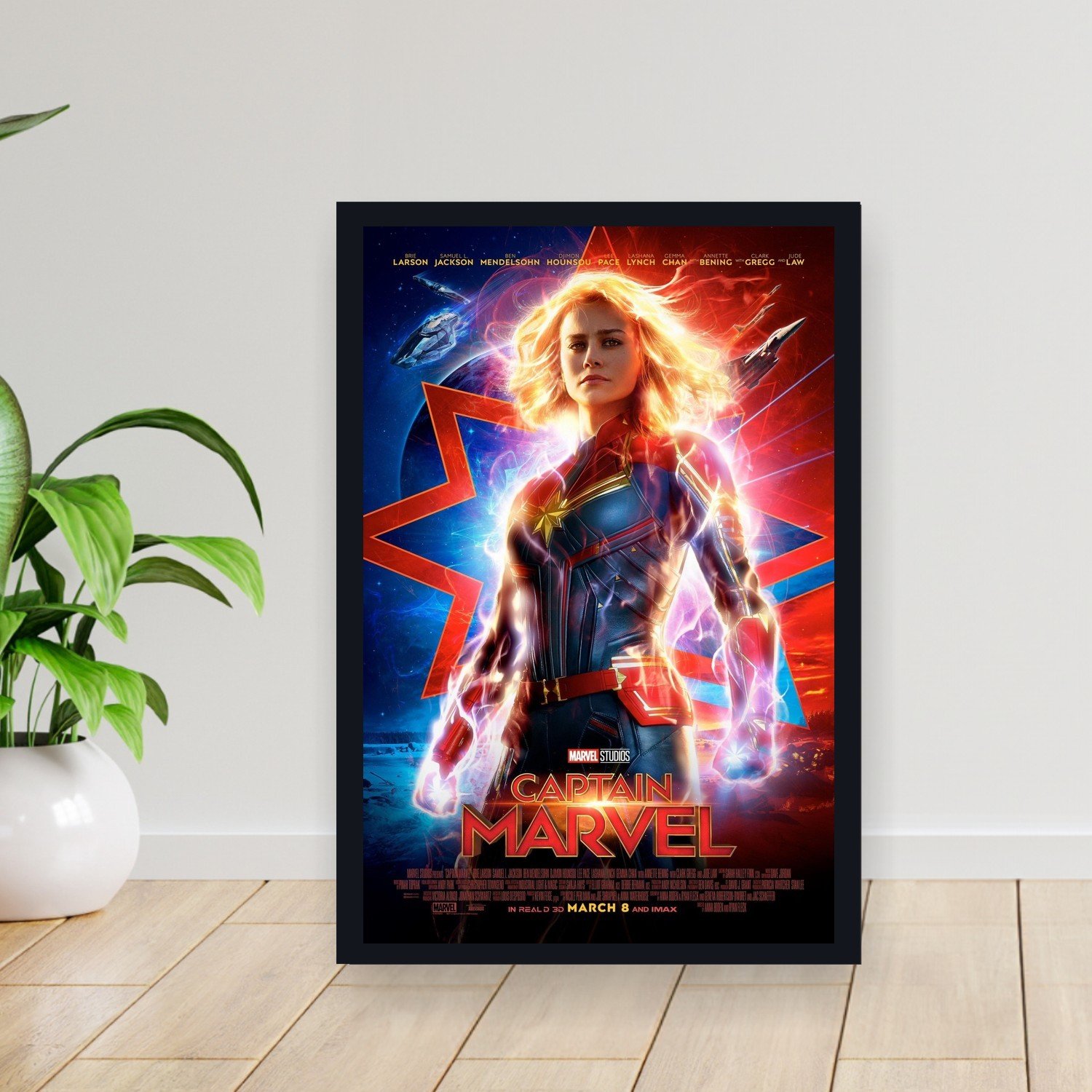Cuadro 30x40cm Pelicula - captain marvel 002