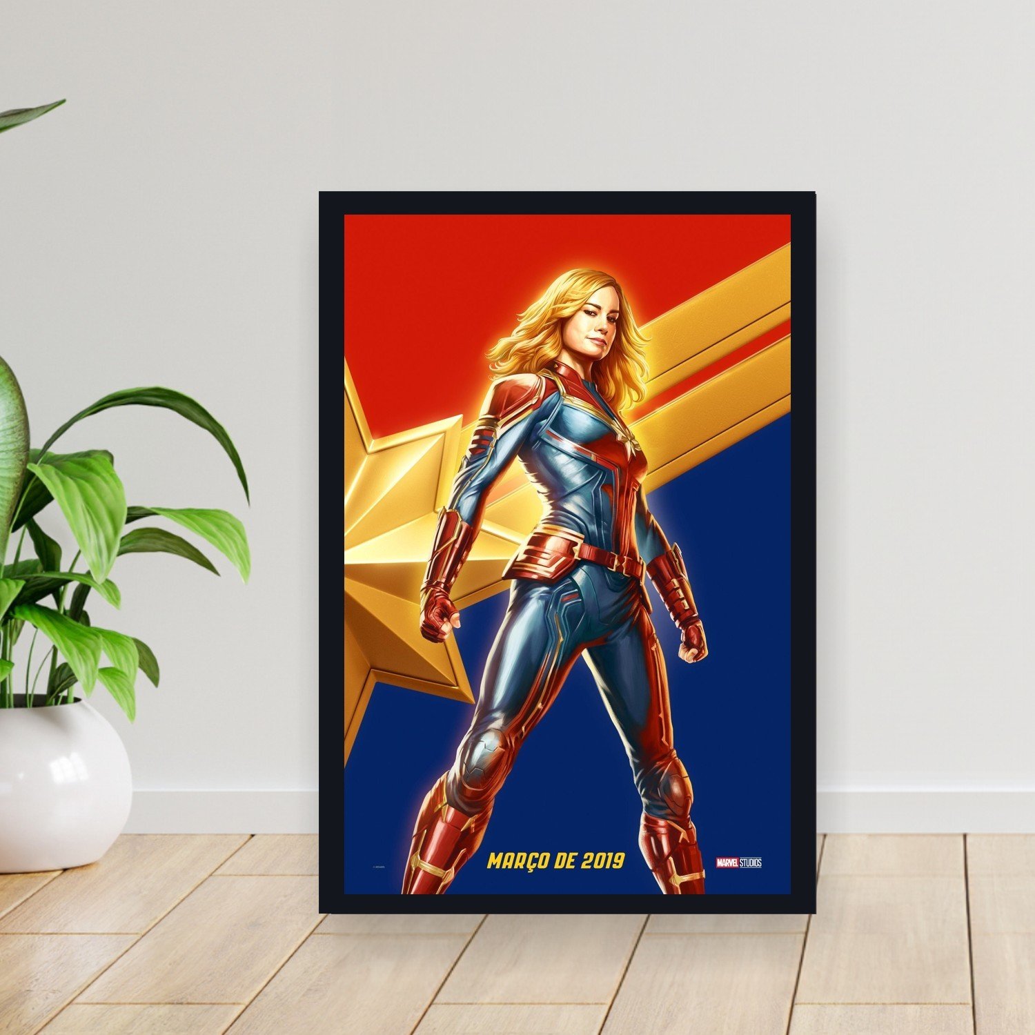Cuadro 30x40cm Pelicula - captain marvel 003