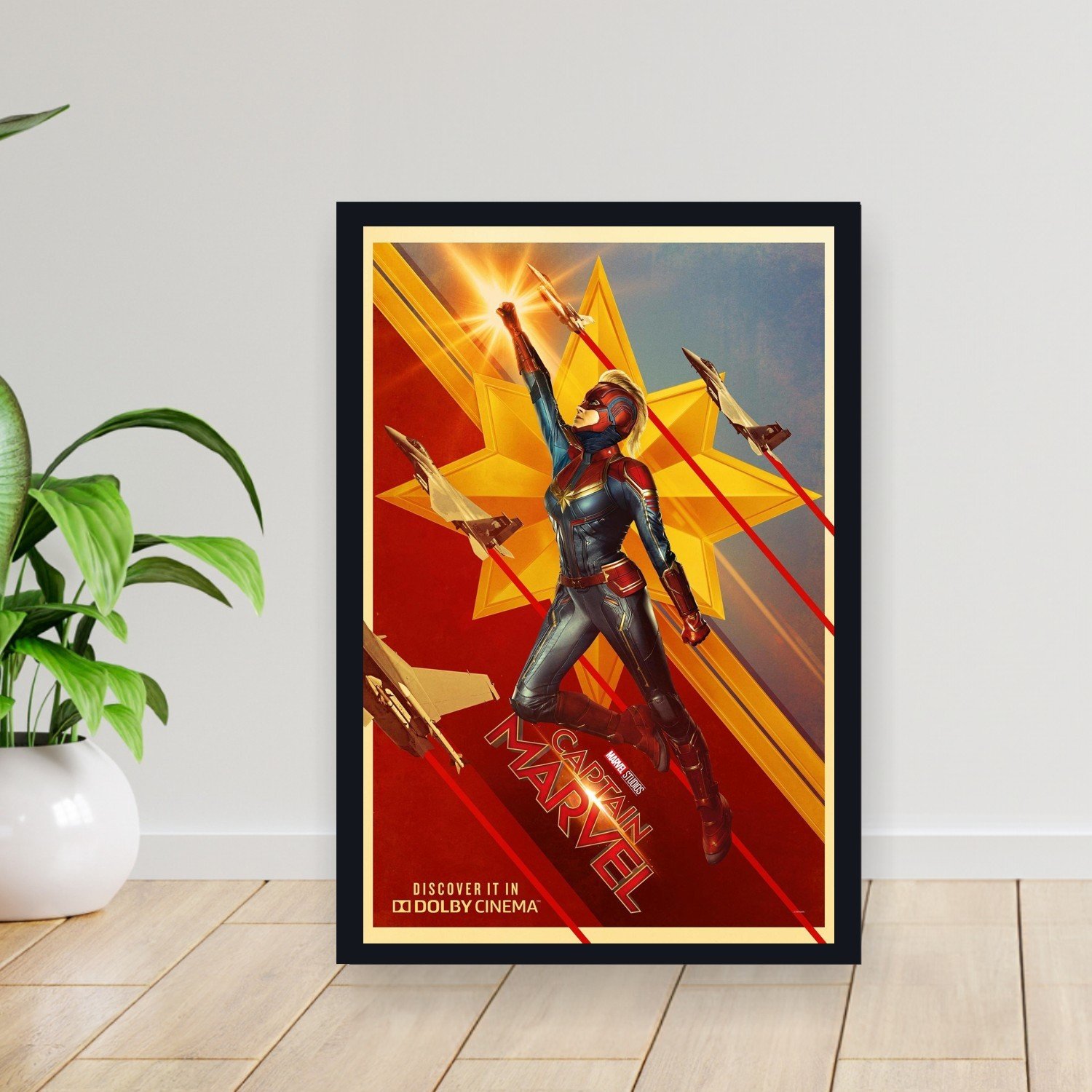 Cuadro 30x40cm Pelicula - captain marvel 004