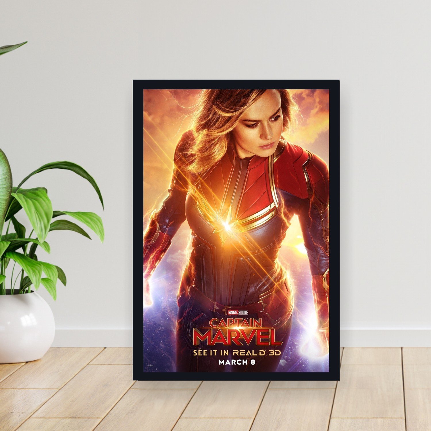 Cuadro 30x40cm Pelicula - captain marvel 005
