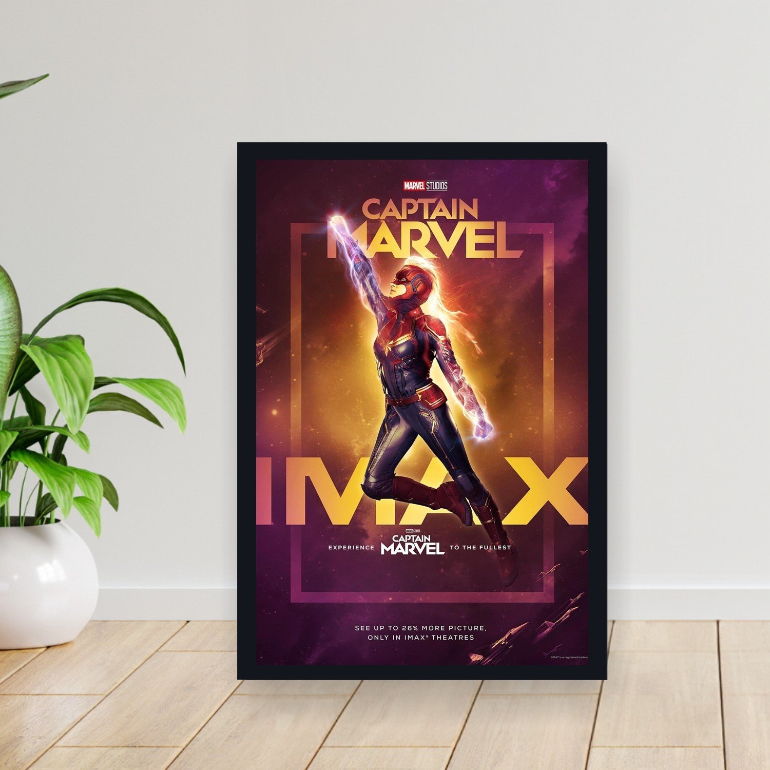 Cuadro 30x40cm Pelicula - captain marvel 006