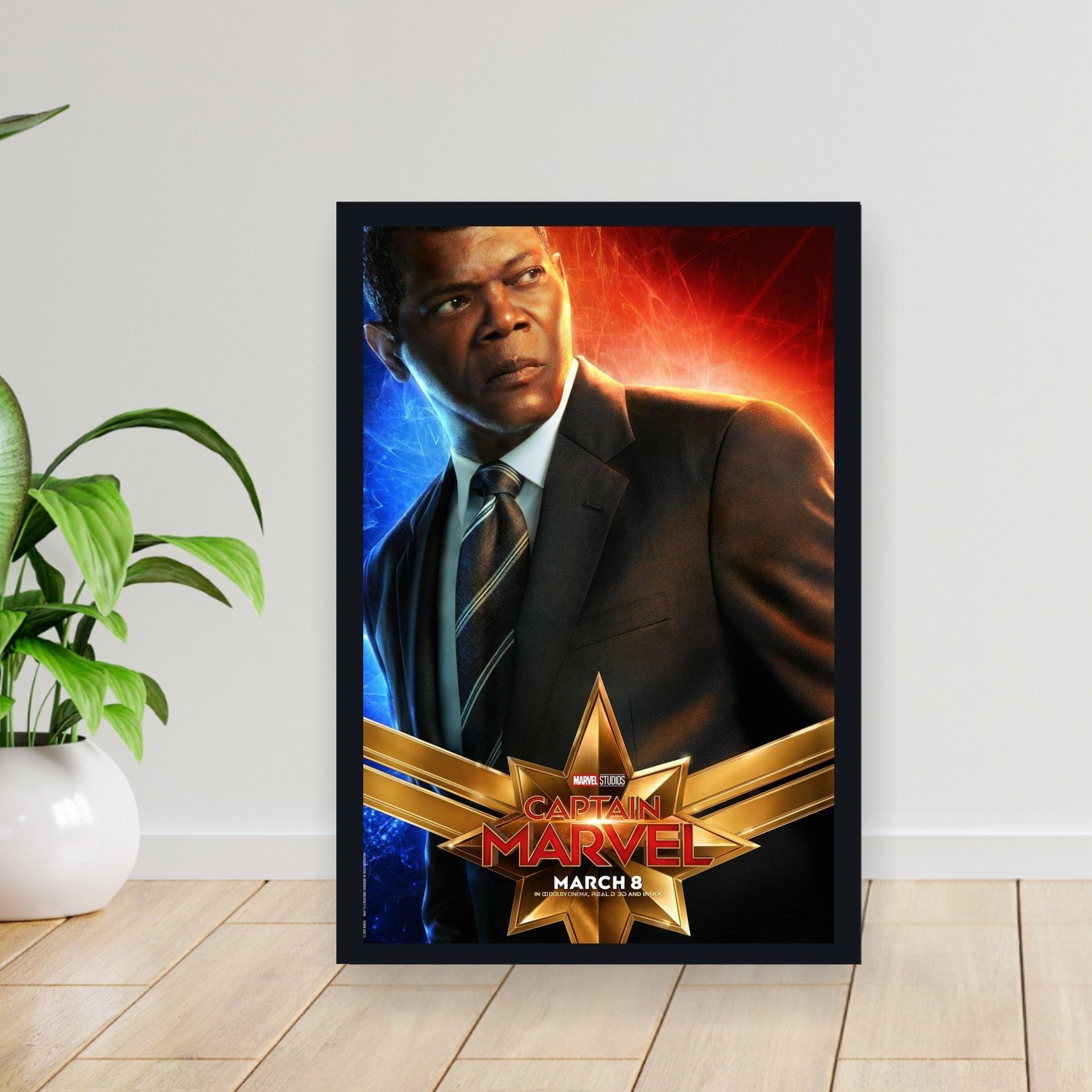 Cuadro 30x40cm Pelicula - captain marvel 008