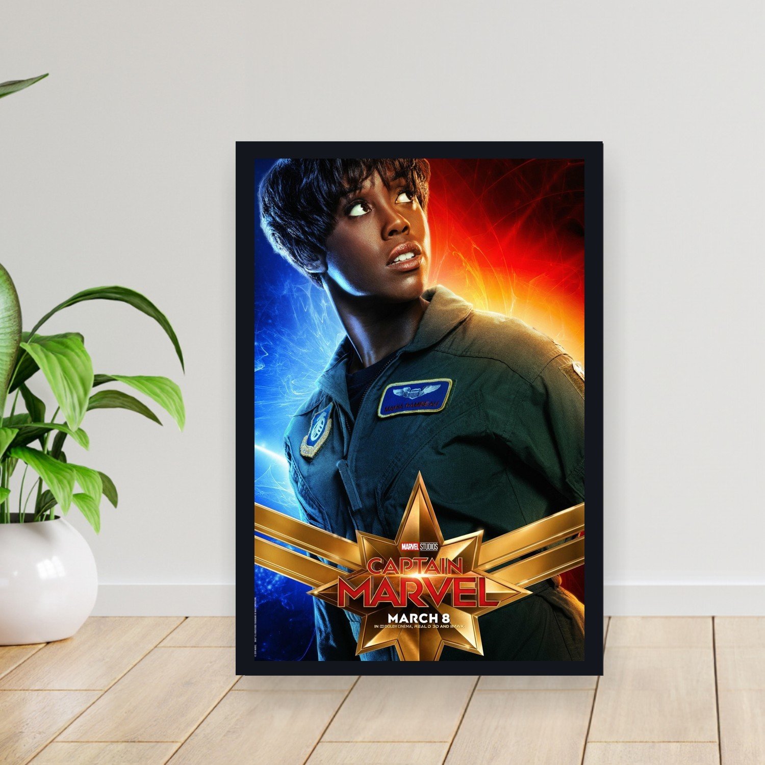 Cuadro 30x40cm Pelicula - captain marvel 009