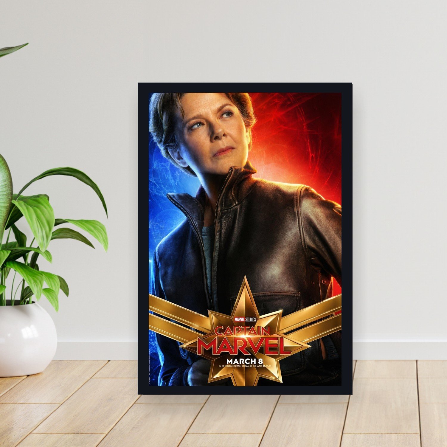 Cuadro 30x40cm Pelicula - captain marvel 010