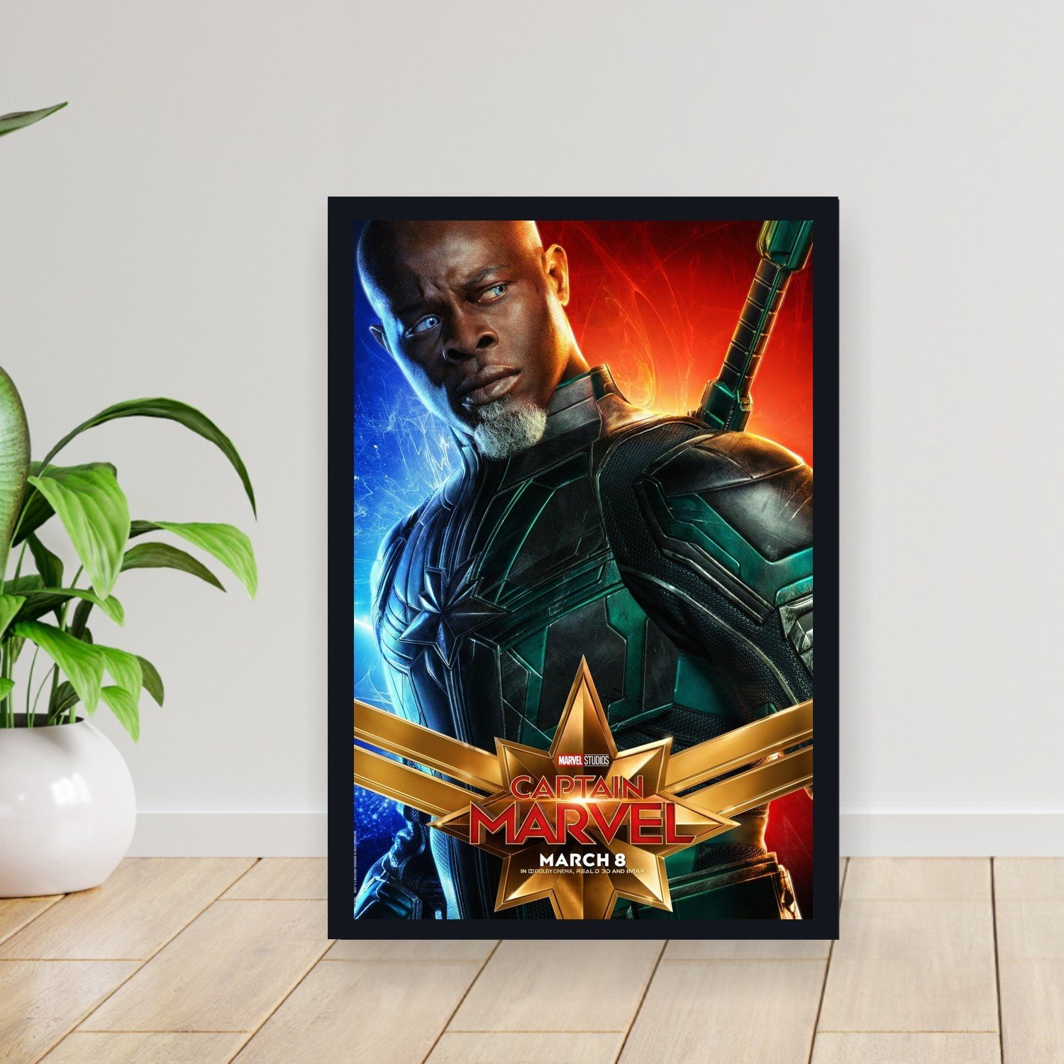 Cuadro 30x40cm Pelicula - captain marvel 011