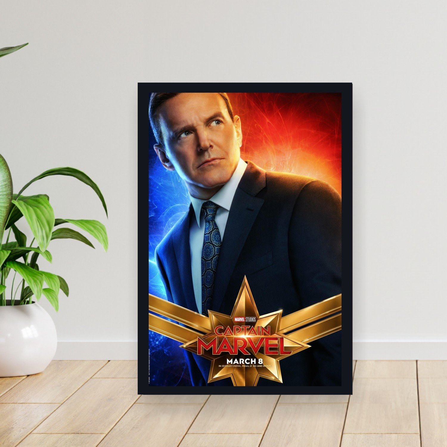 Cuadro 30x40cm Pelicula - captain marvel 013