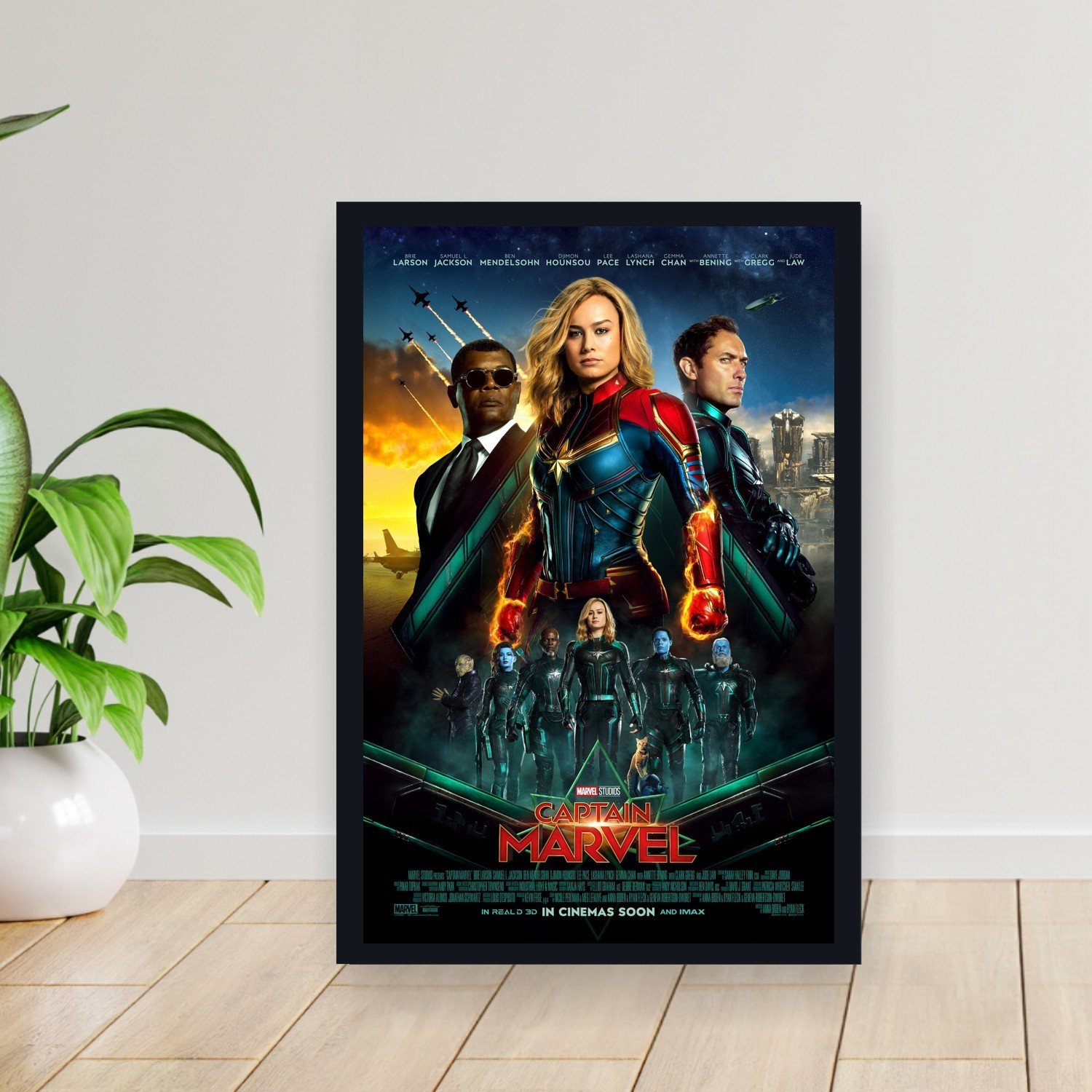 Cuadro 30x40cm Pelicula - captain marvel 018