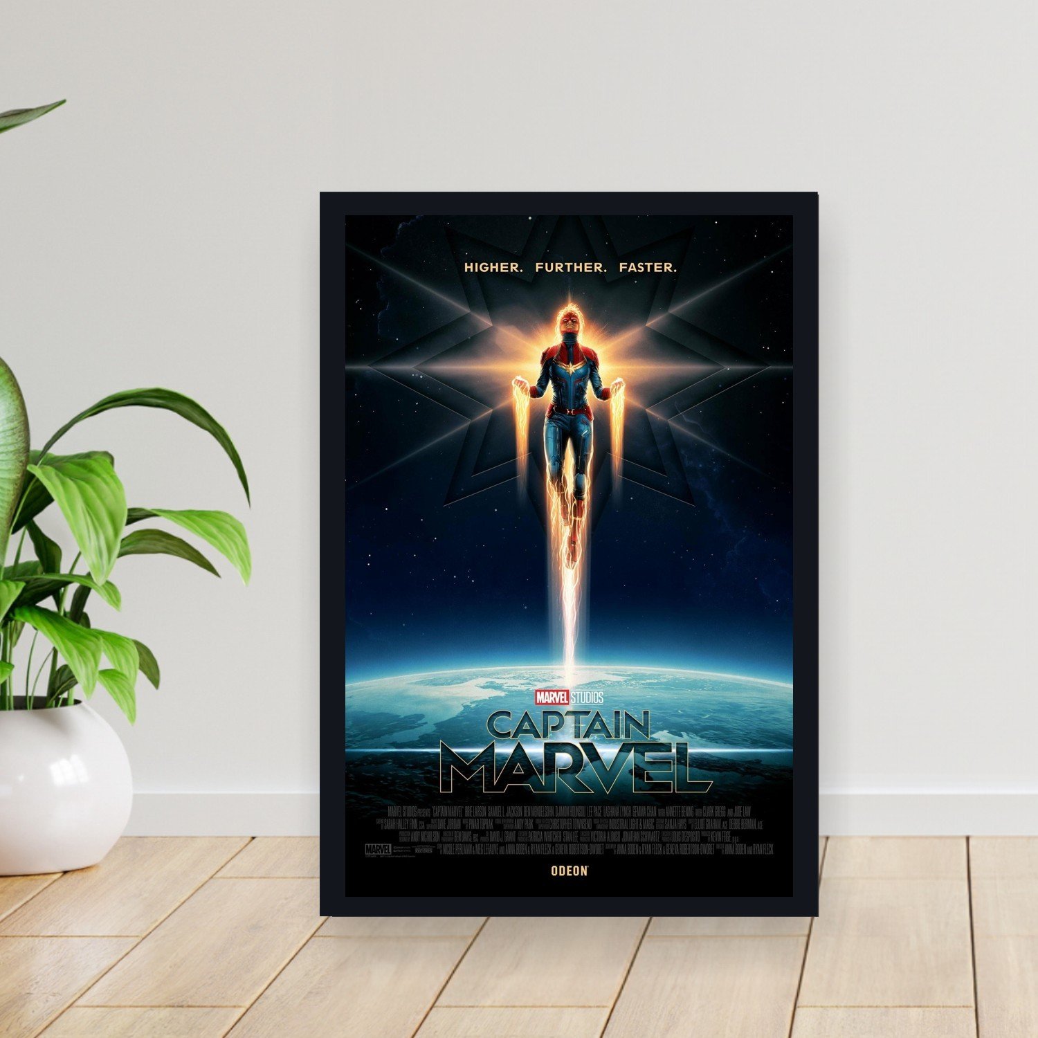 Cuadro 30x40cm Pelicula - captain marvel 019
