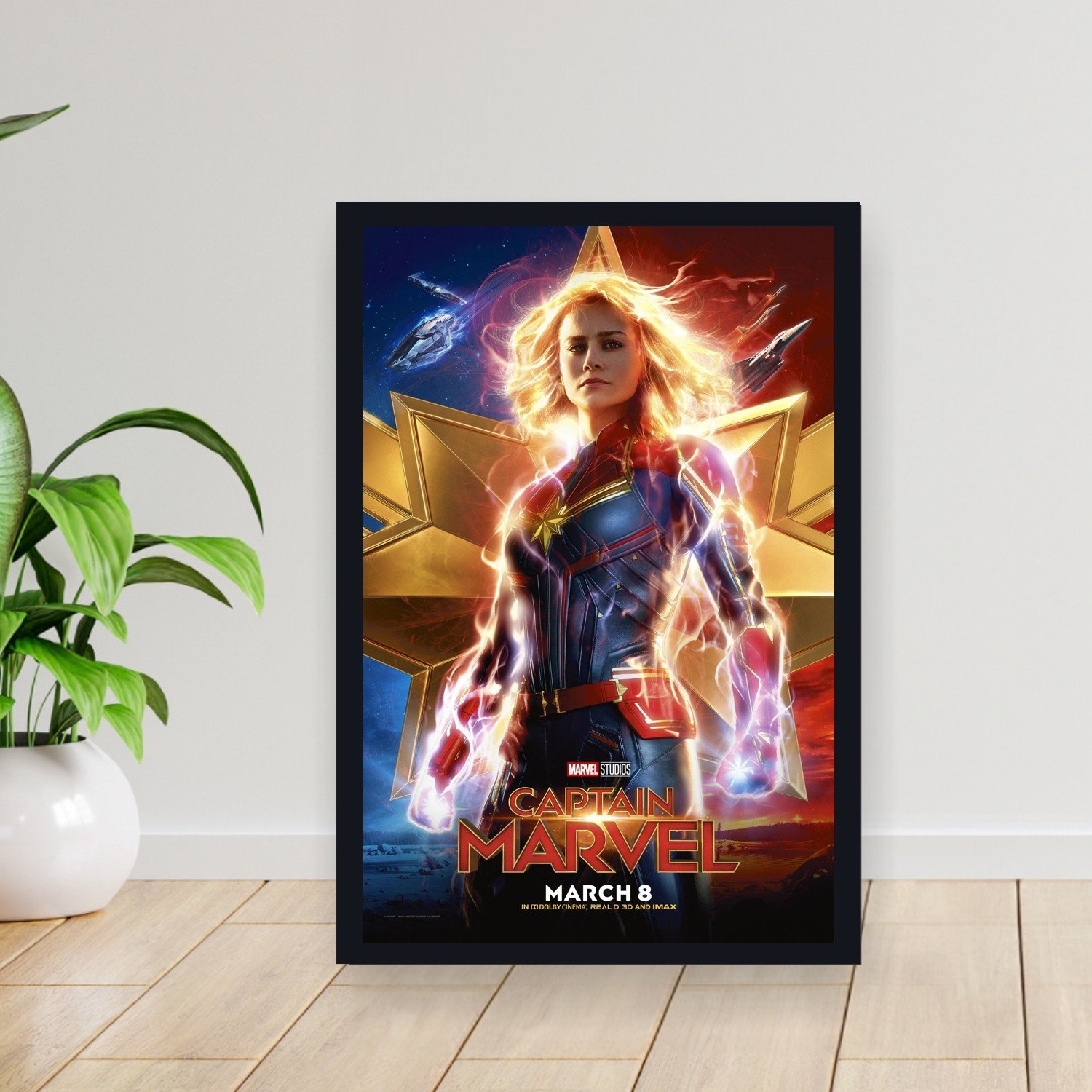 Cuadro 30x40cm Pelicula - captain marvel 022