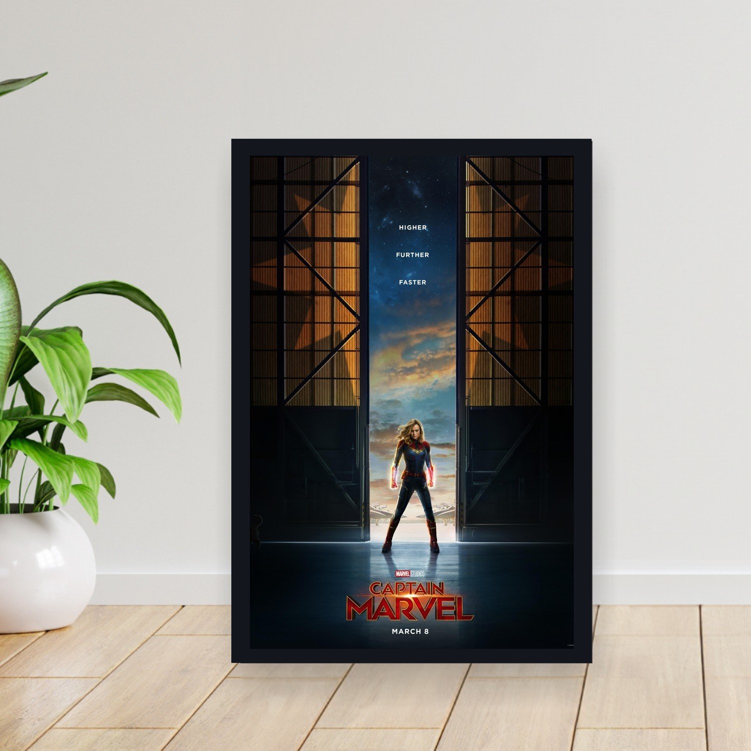 Cuadro 30x40cm Pelicula - captain marvel