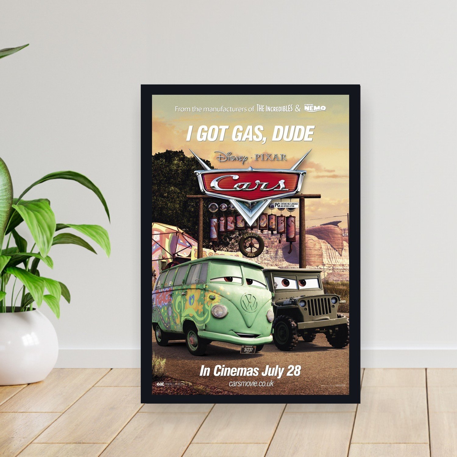 Cuadro 30x40cm Pelicula - cars 008