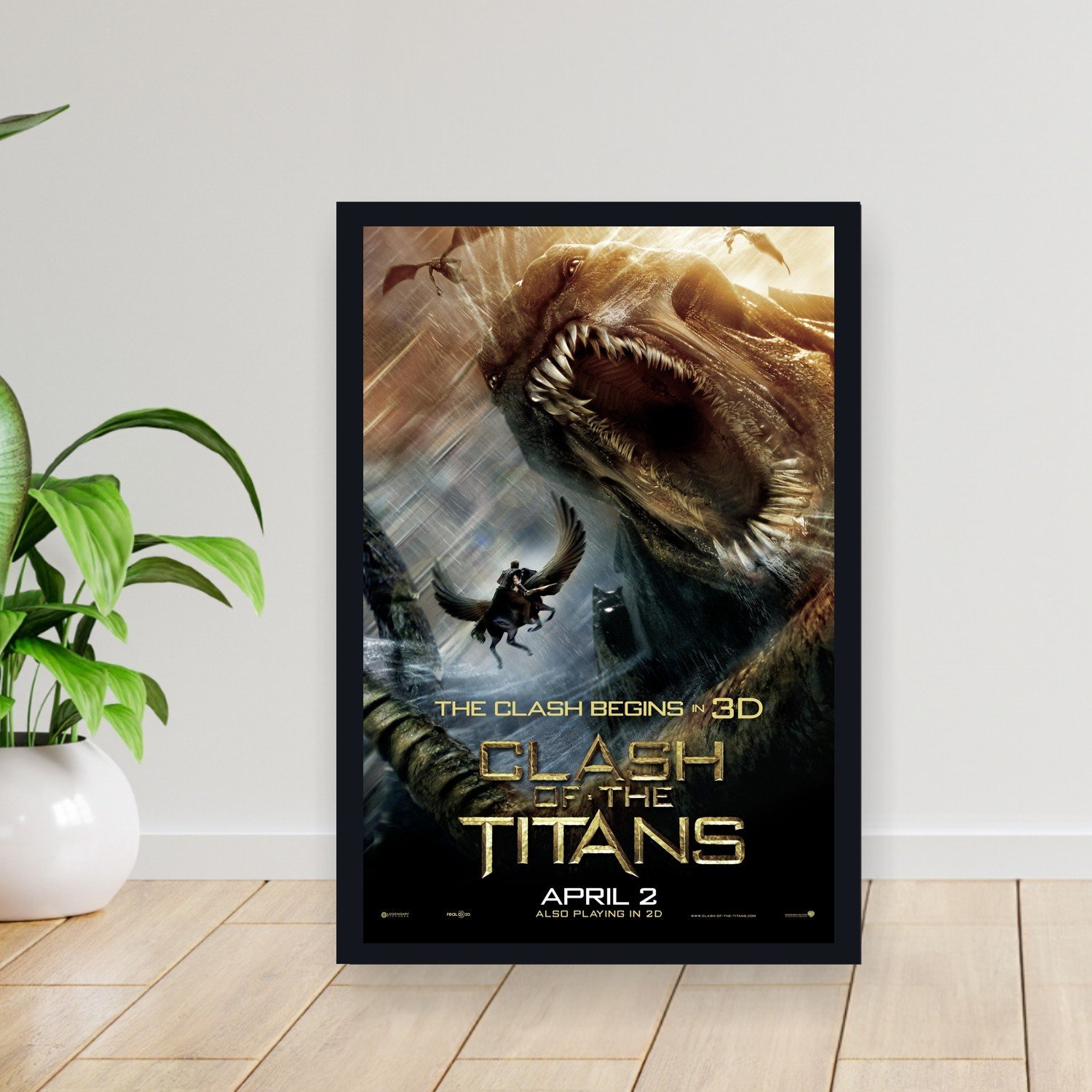 Cuadro 30x40cm Pelicula - clash of the titans 005