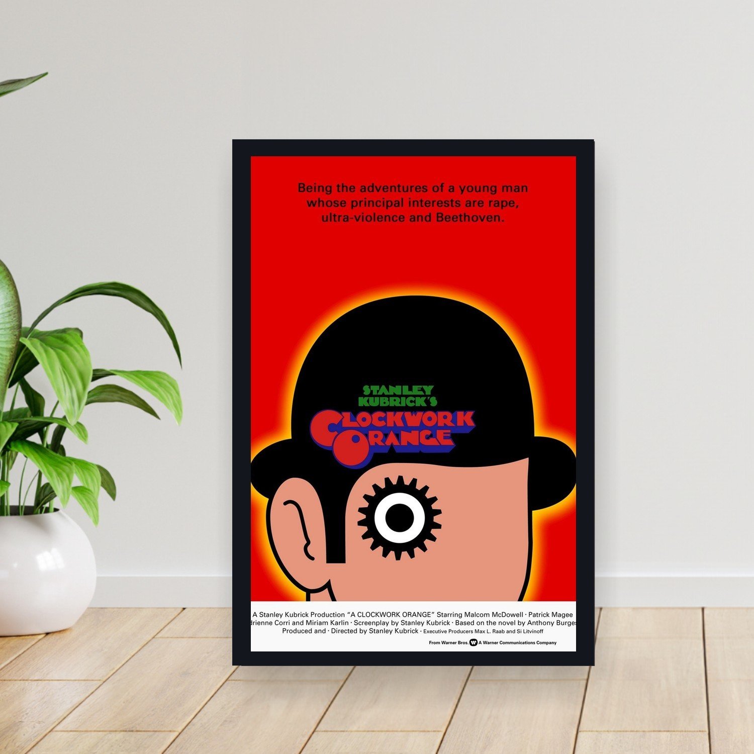 Cuadro 30x40cm Pelicula - clockwork orange 002