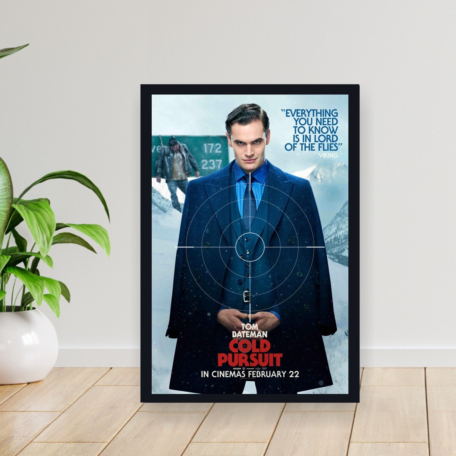 Cuadro 30x40cm Pelicula - cold pursuit 006