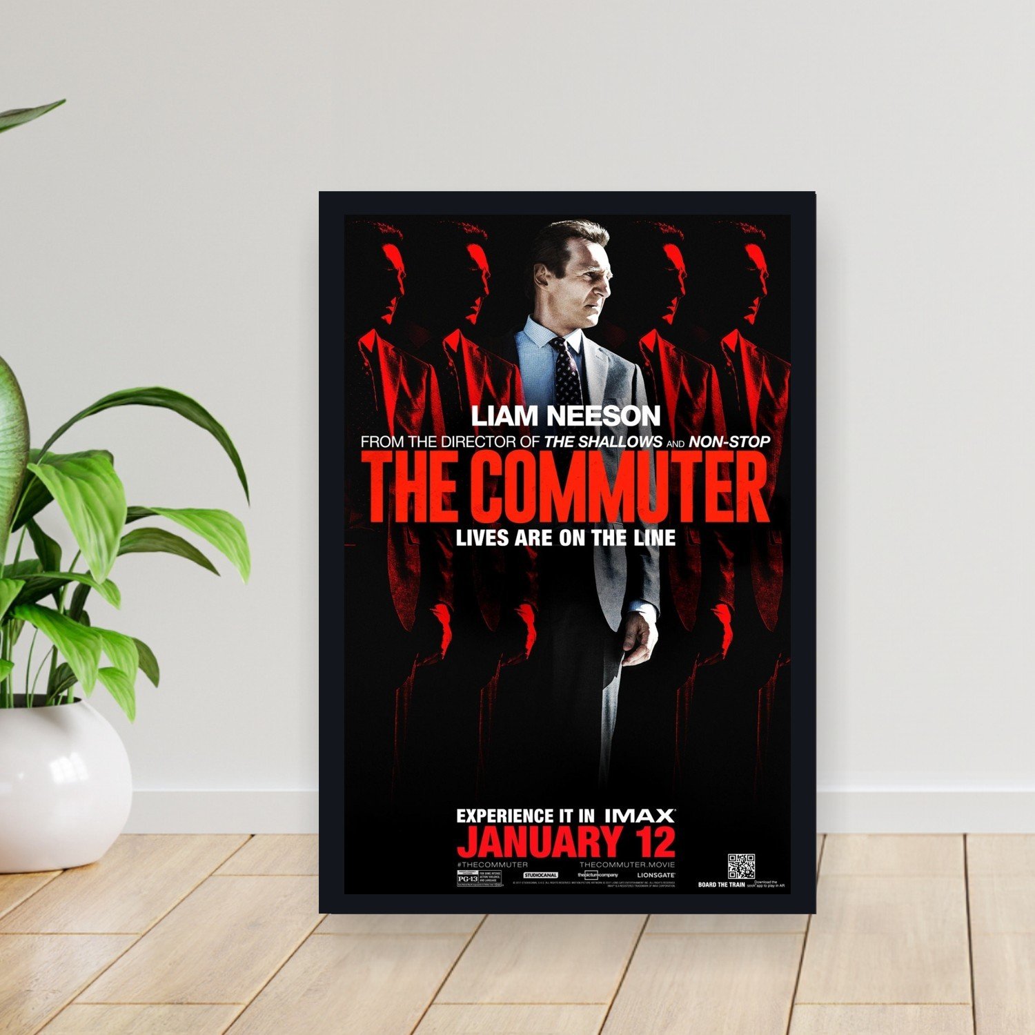 Cuadro 30x40cm Pelicula - commuter 007