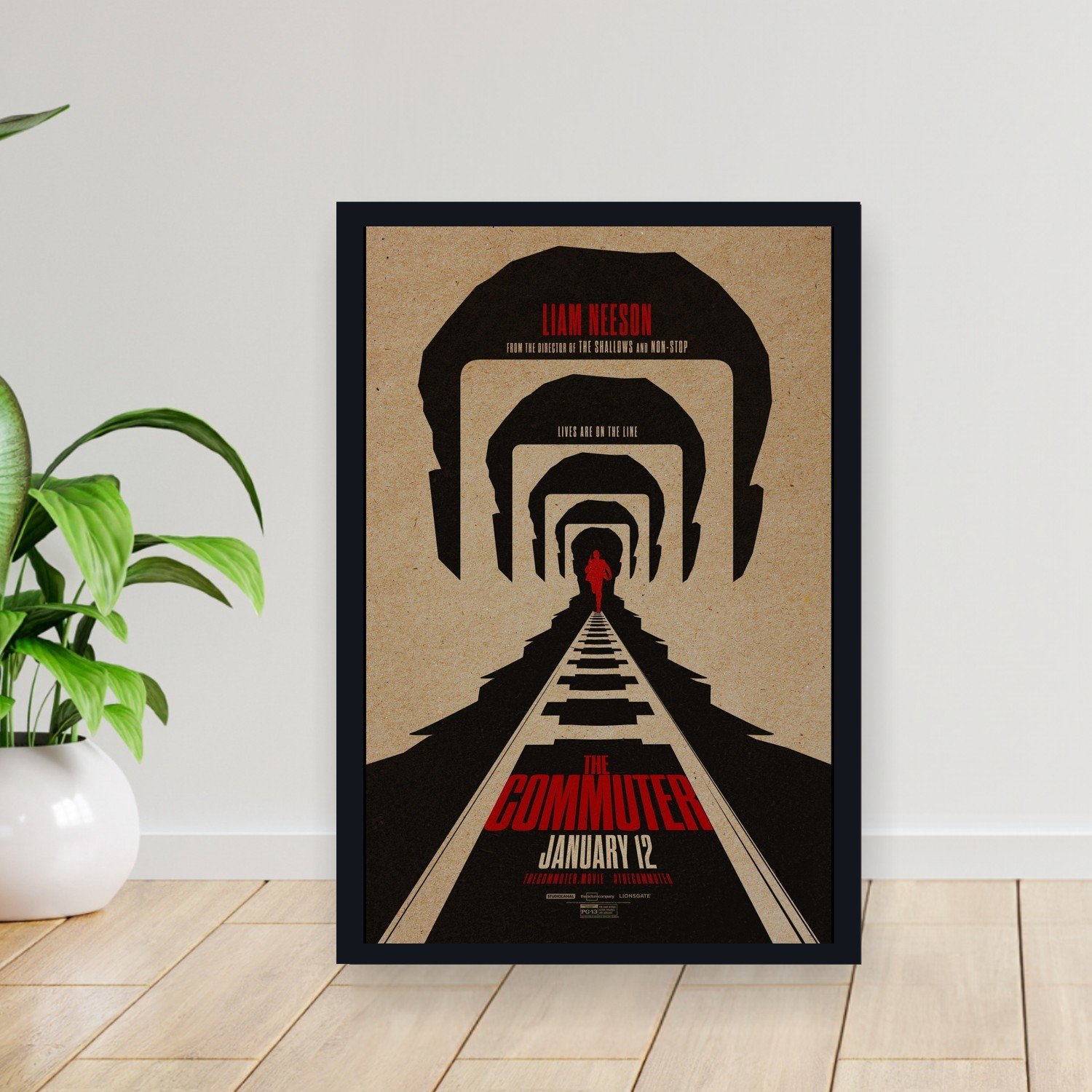 Cuadro 30x40cm Pelicula - commuter