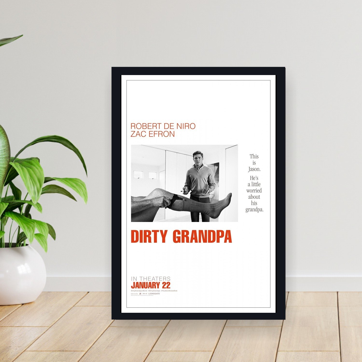 Cuadro 30x40cm Pelicula - dirty grandpa