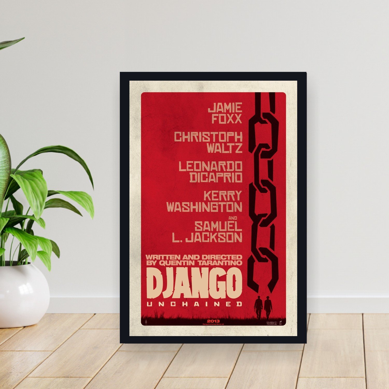 Cuadro 30x40cm Pelicula - django unchained 002