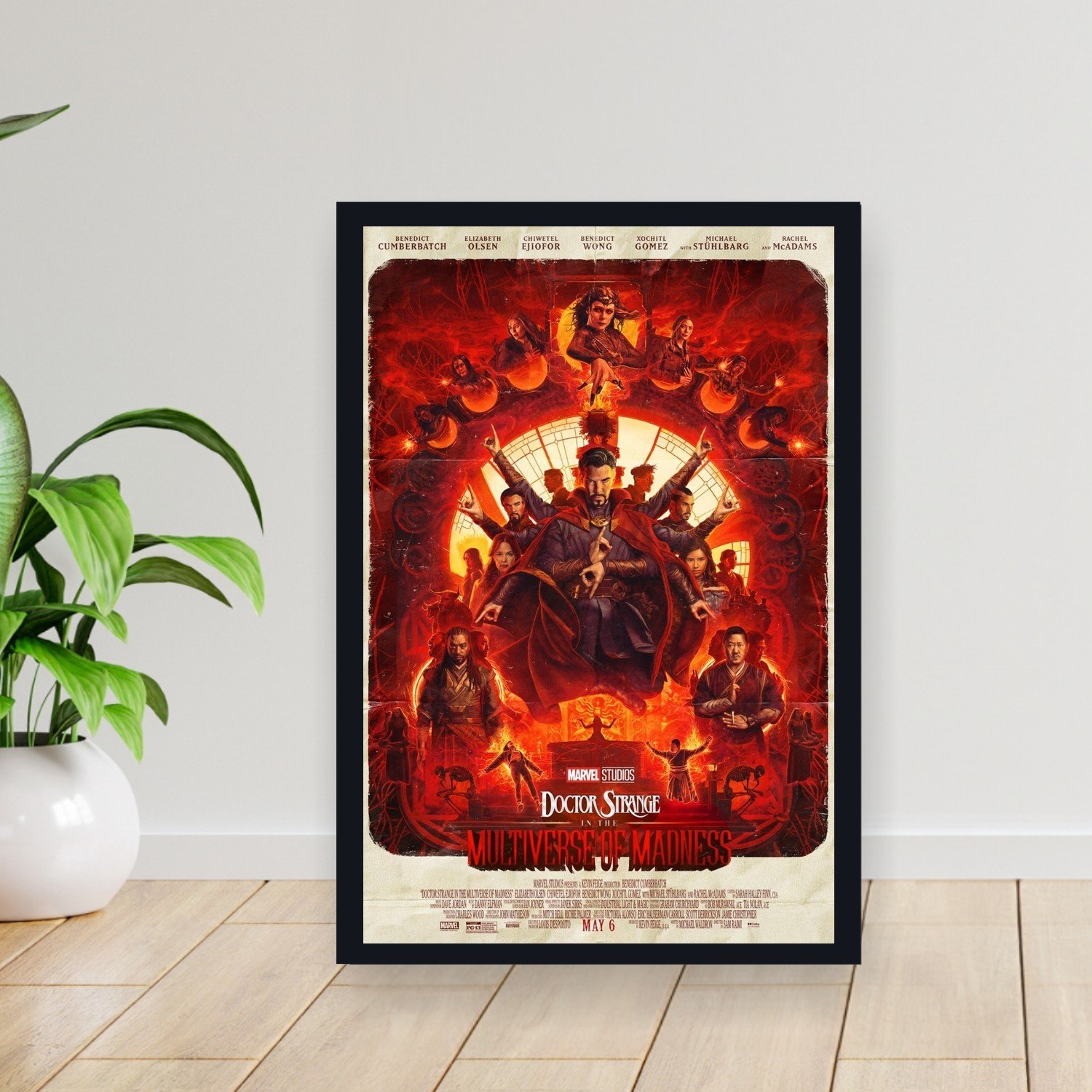 Cuadro 30x40cm Pelicula - doctor strange in the multiverse 018