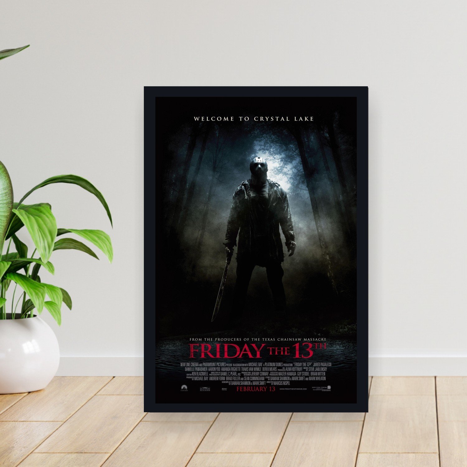 Cuadro 30x40cm Pelicula - friday the thirteenth 002