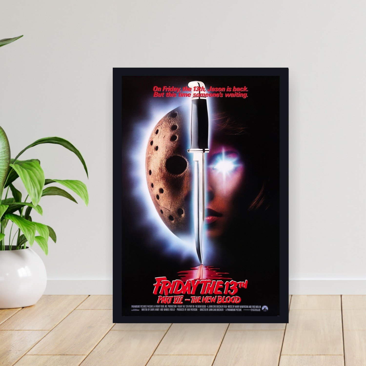 Cuadro 30x40cm Pelicula - friday the thirteenth part vii