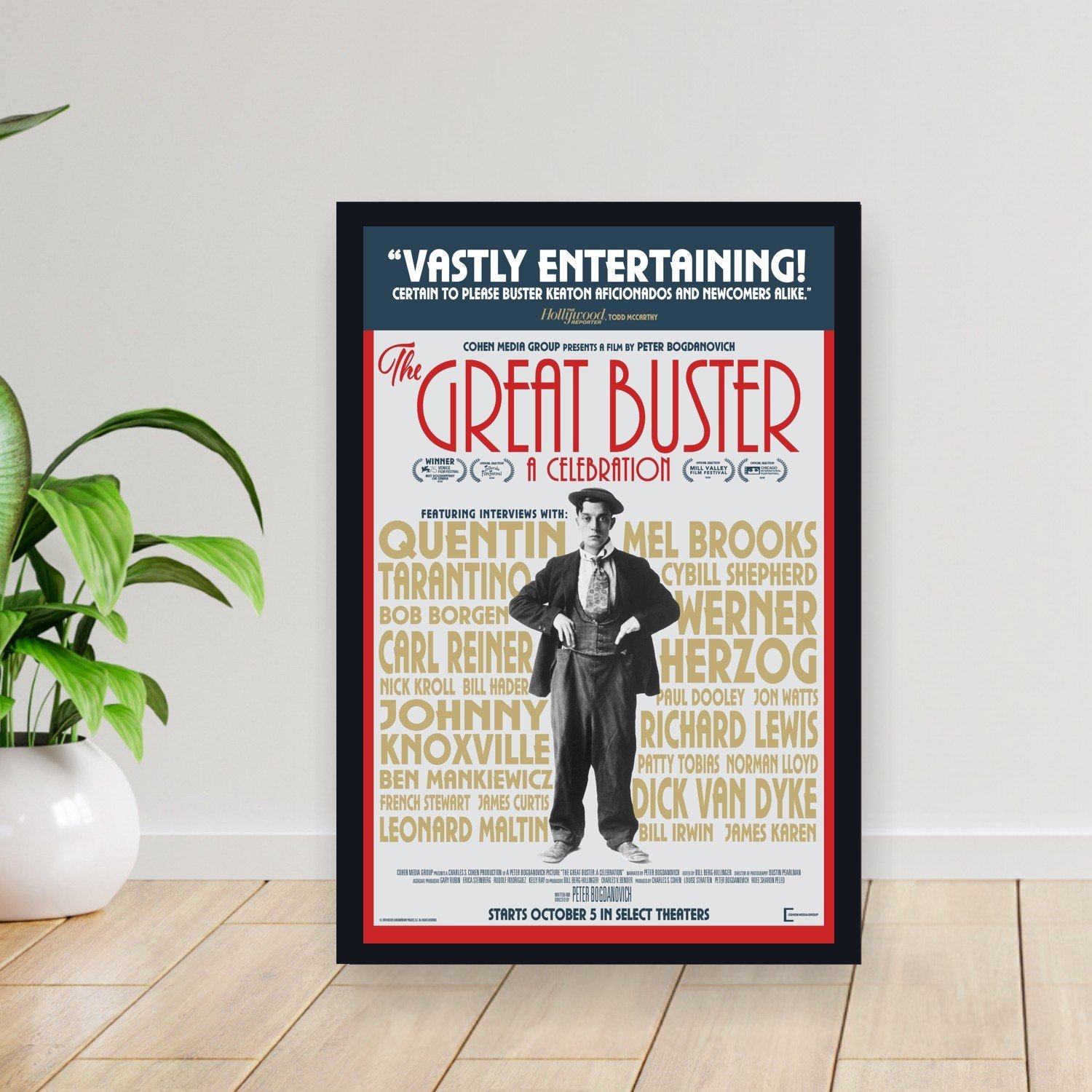 Cuadro 30x40cm Pelicula - great buster
