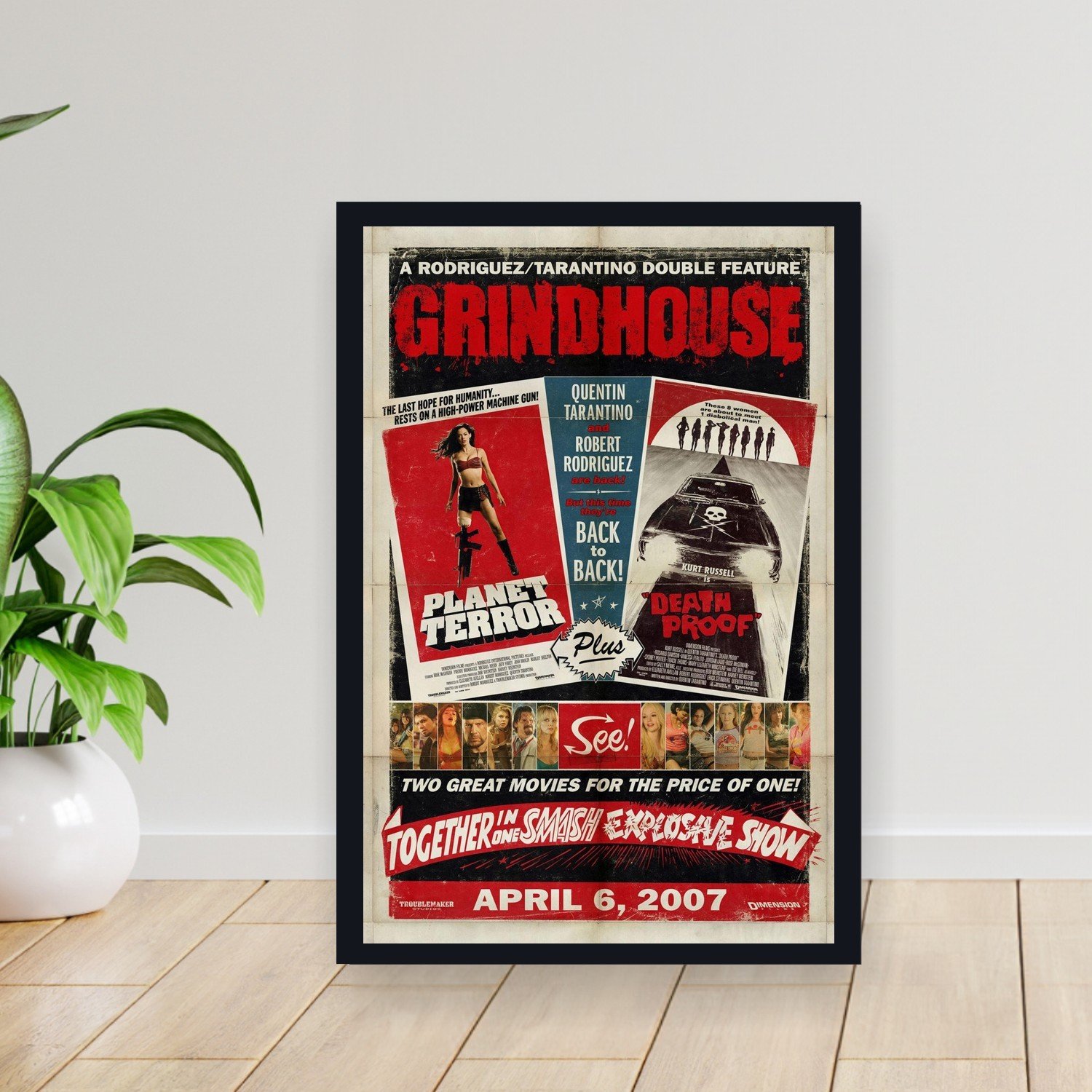 Cuadro 30x40cm Pelicula - grind house 003