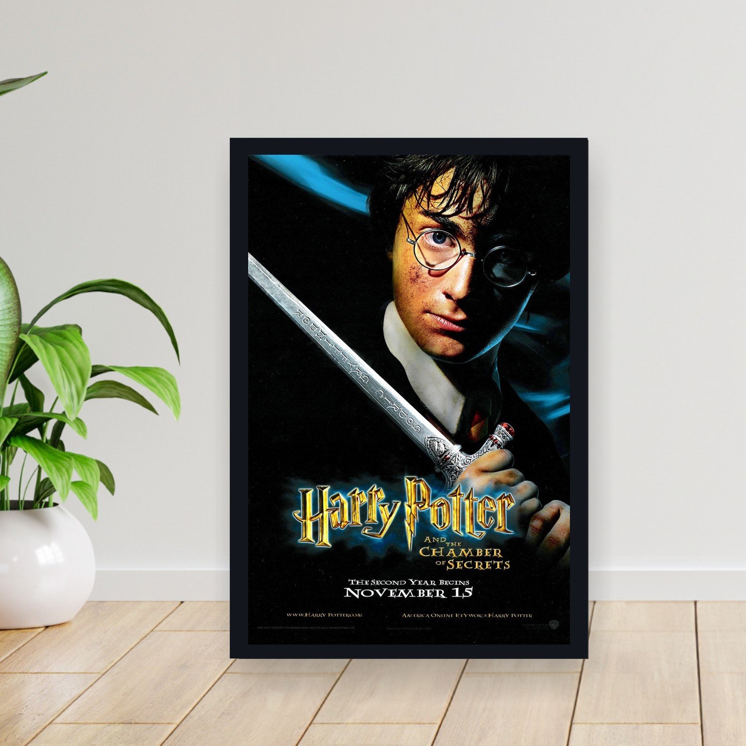 Cuadro 30x40cm Pelicula - harry potter and the chamber of s 010