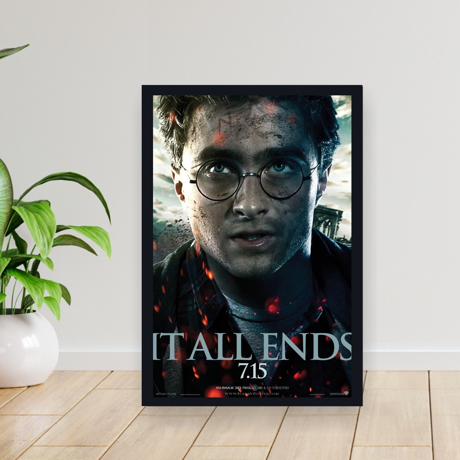 Cuadro 30x40cm Pelicula - harry potter and the deathly p2 002