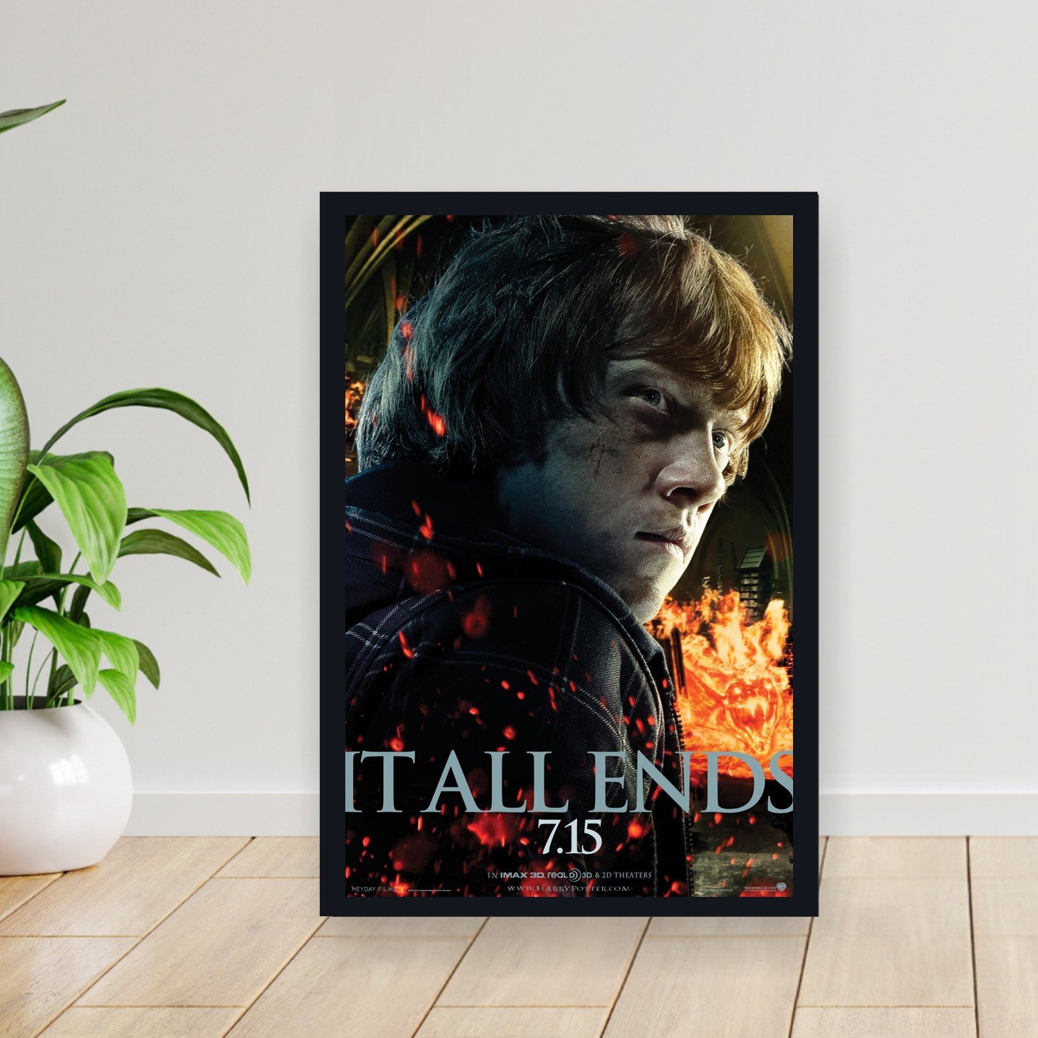 Cuadro 30x40cm Pelicula - harry potter and the deathly p2 004