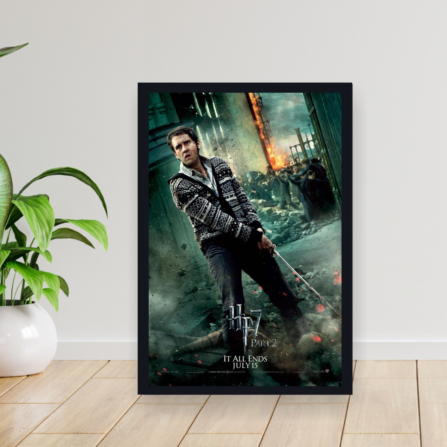 Cuadro 30x40cm Pelicula - harry potter and the deathly p2 016