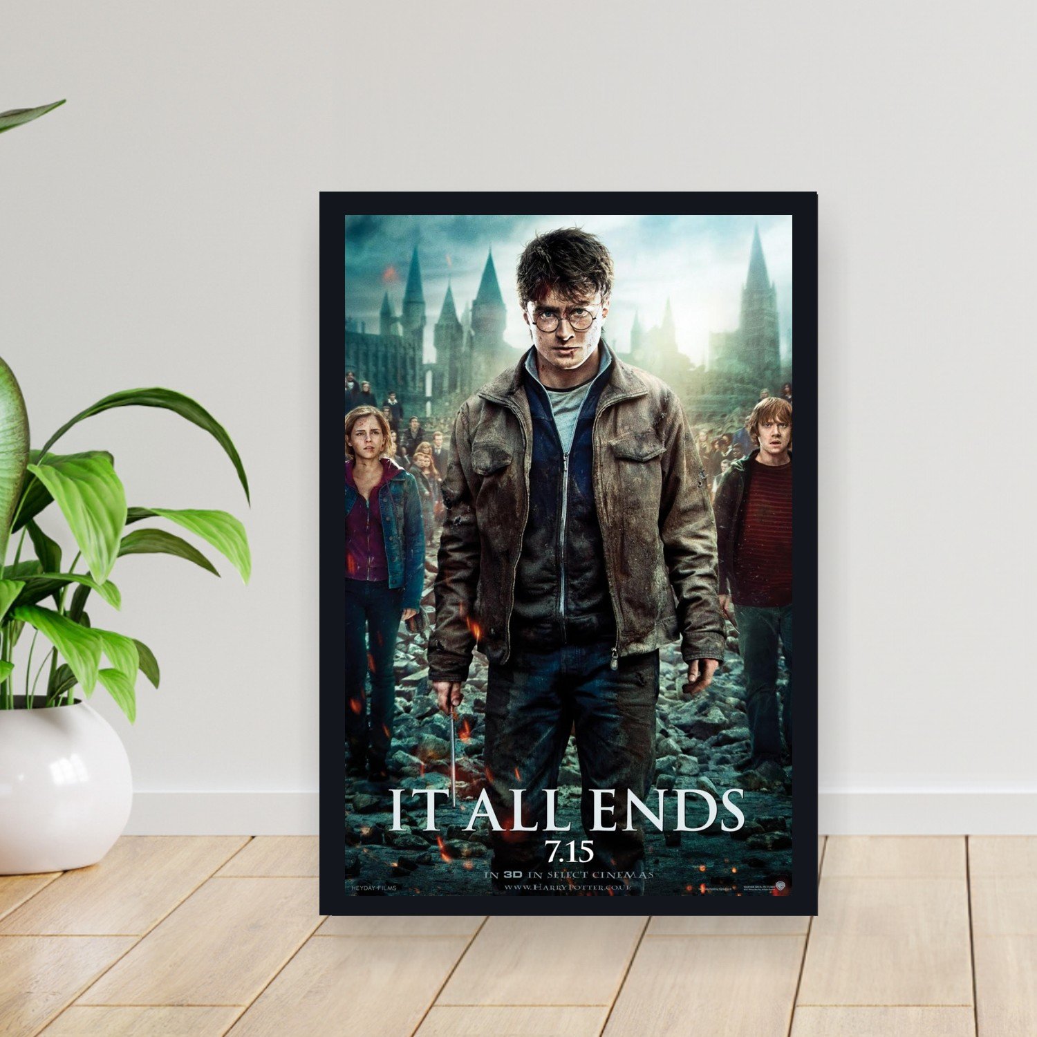 Cuadro 30x40cm Pelicula - harry potter and the deathly p2 021