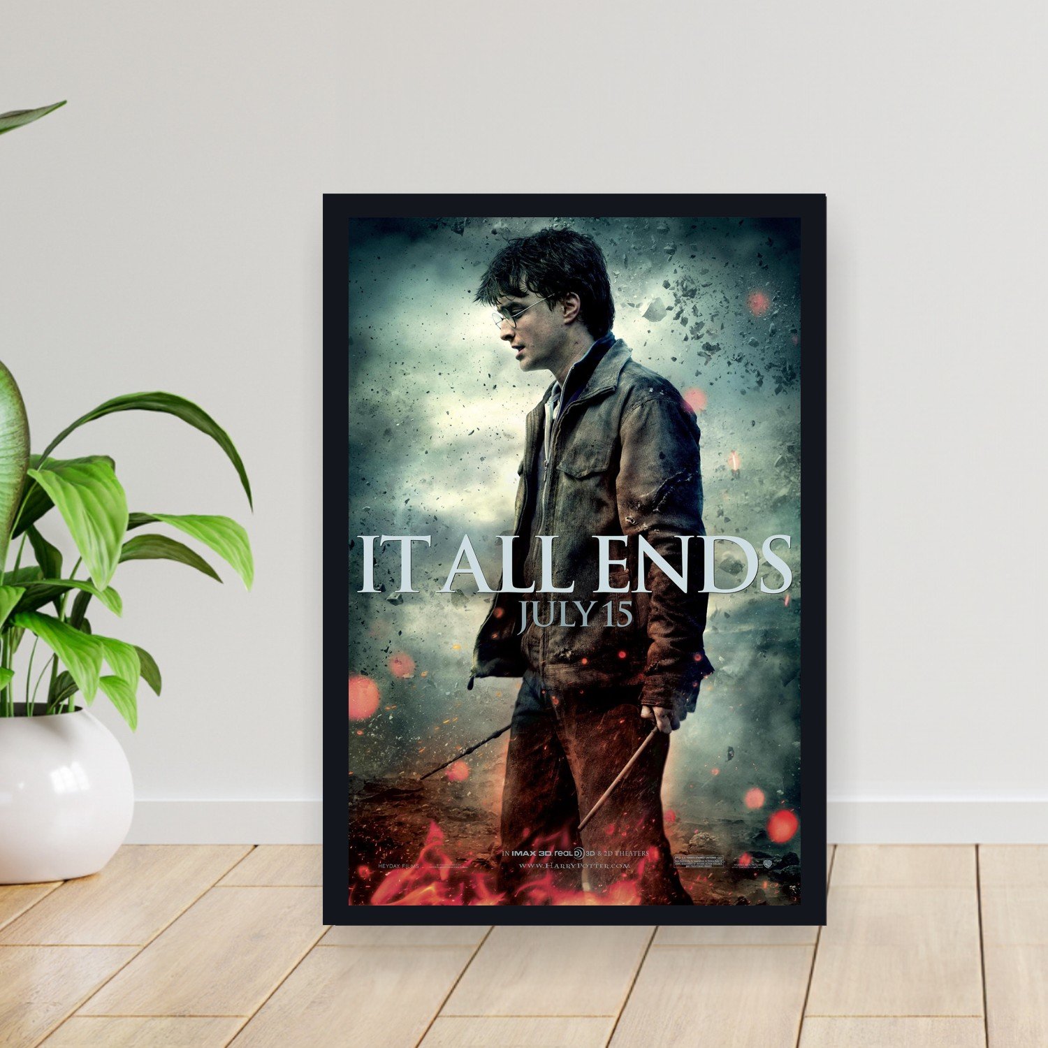 Cuadro 30x40cm Pelicula - harry potter and the deathly p2 025