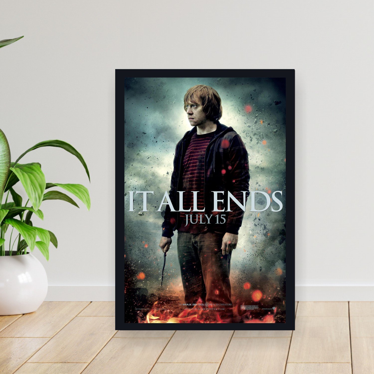 Cuadro 30x40cm Pelicula - harry potter and the deathly p2 027