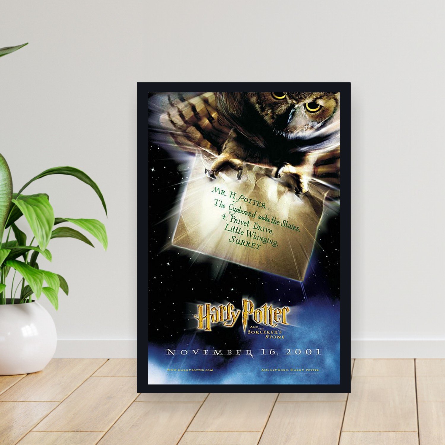 Cuadro 30x40cm Pelicula - harry potter and the sorcerers st 001