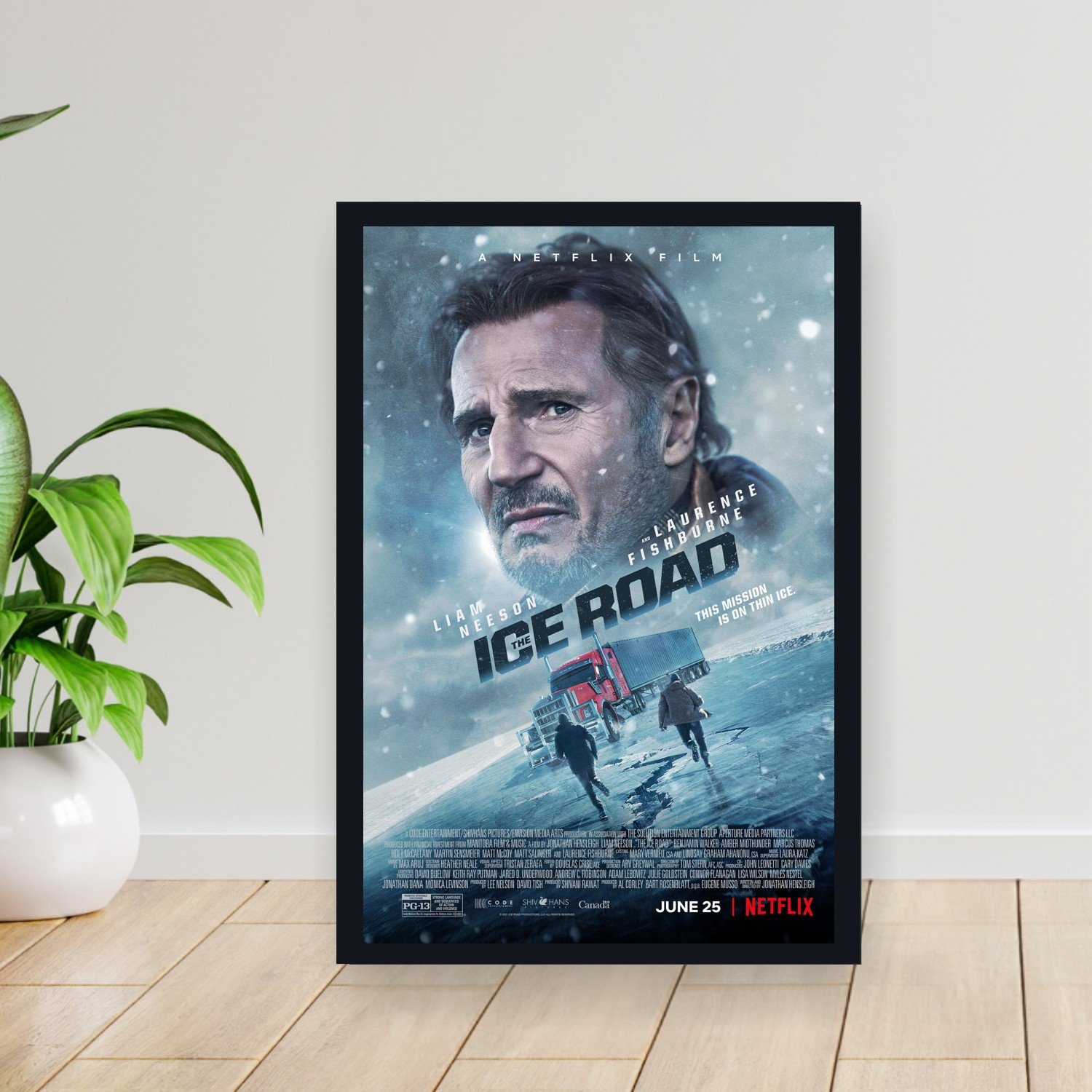 Cuadro 30x40cm Pelicula - ice road