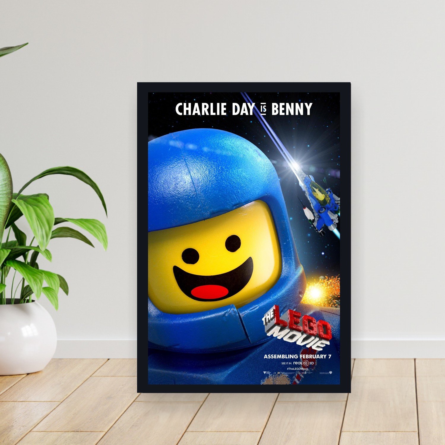 Cuadro 30x40cm Pelicula - lego movie 004
