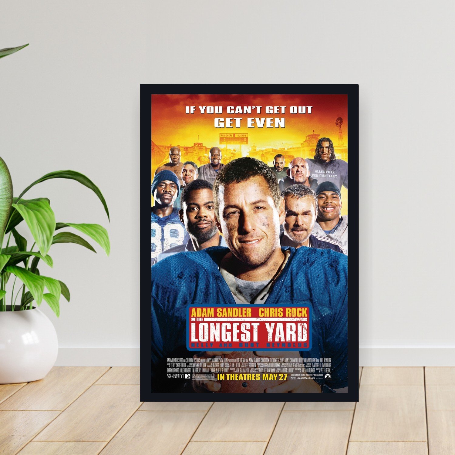 Cuadro 30x40cm Pelicula - longest yard 002