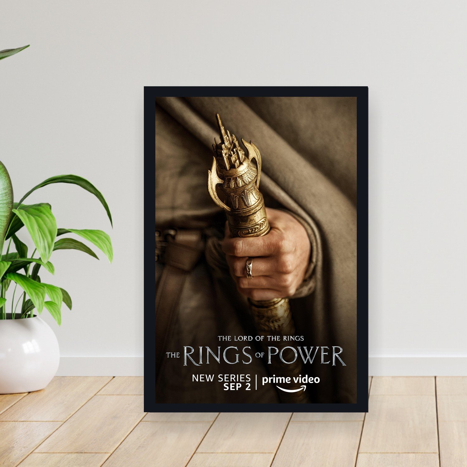 Cuadro 30x40cm Peli - lord of the rings the rings of power 006