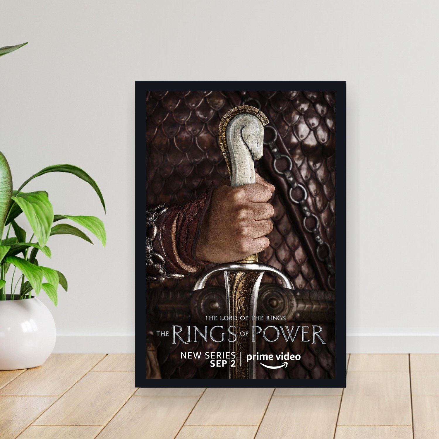 Cuadro 30x40cm Peli - lord of the rings the rings of power 012