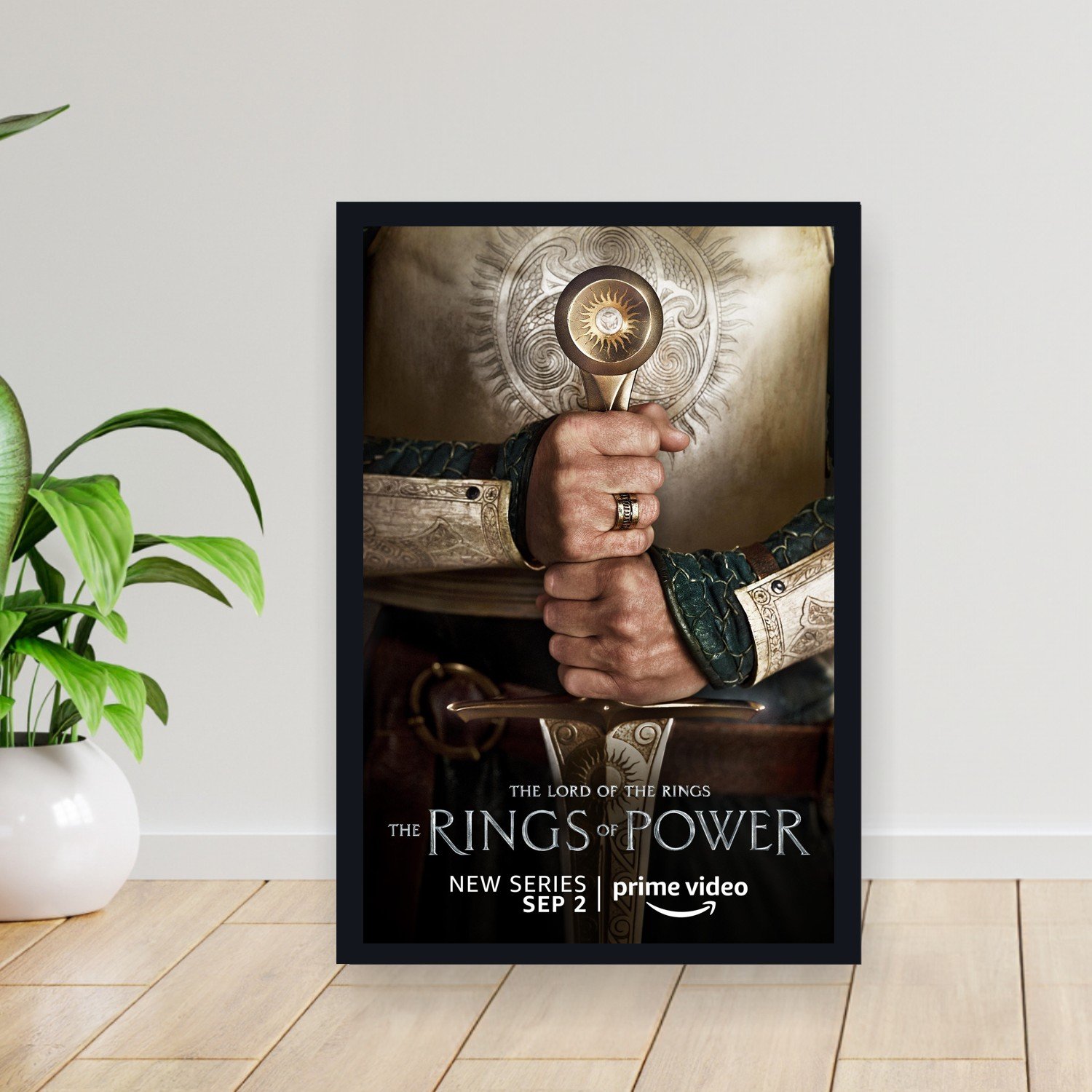 Cuadro 30x40cm Peli - lord of the rings the rings of power 022