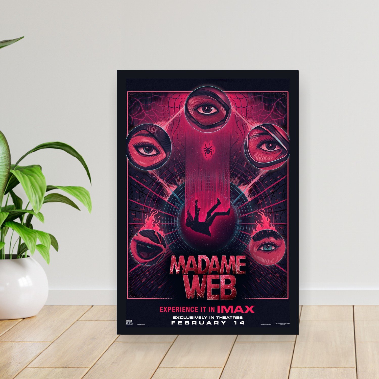 Cuadro 30x40cm Pelicula - madame web 014