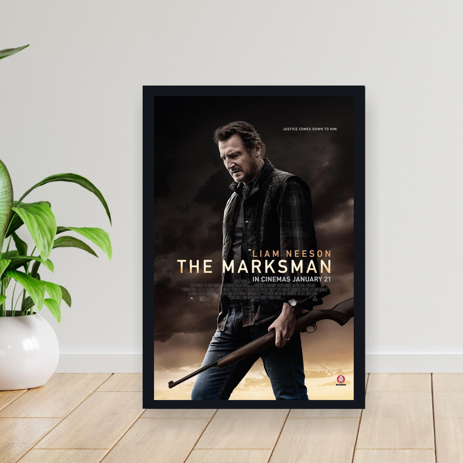 Cuadro 30x40cm Pelicula - marksman 002