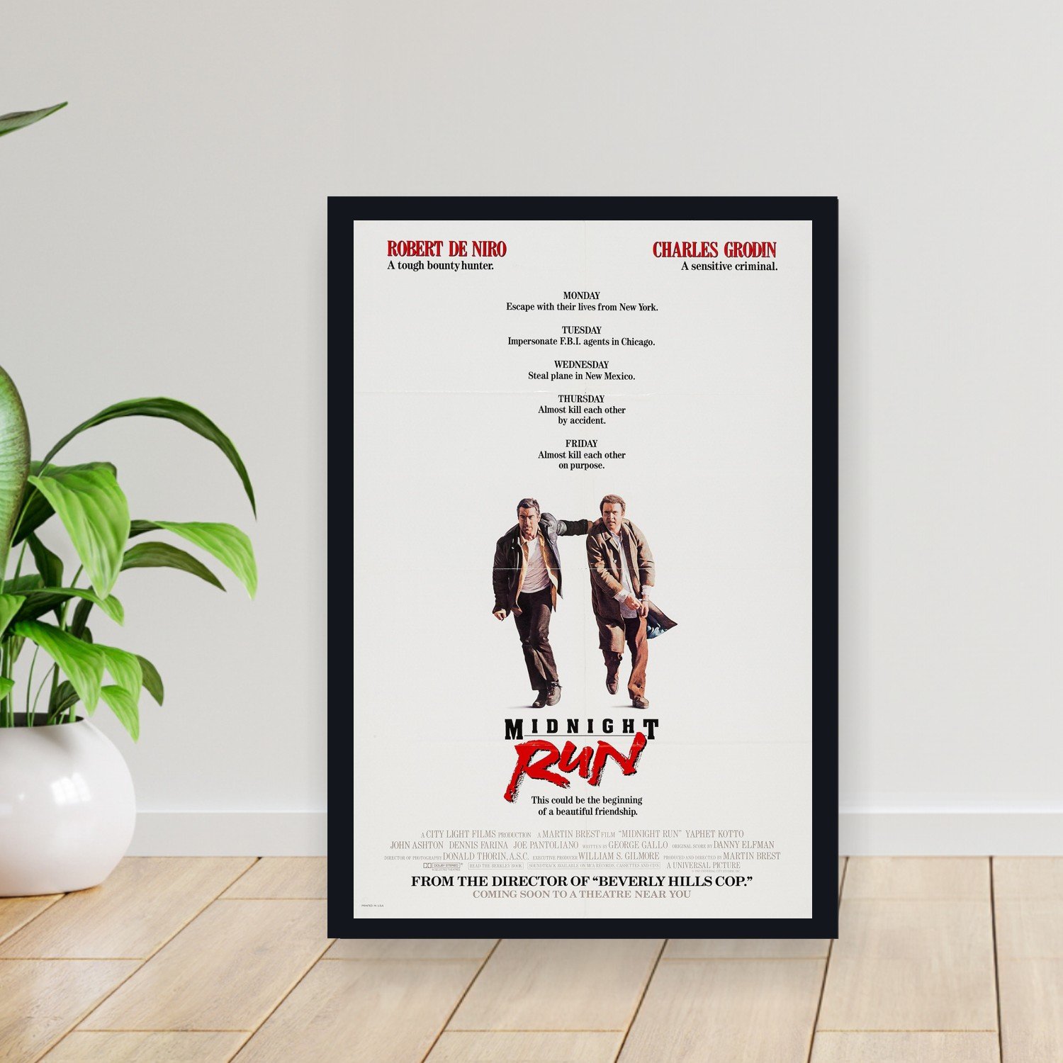 Cuadro 30x40cm Pelicula - midnight run 003