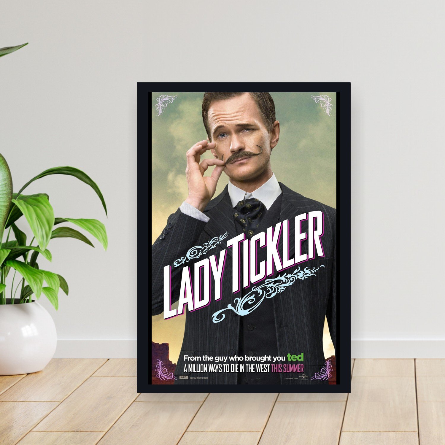 Cuadro 30x40cm Pelicula - million ways to die in the west 006