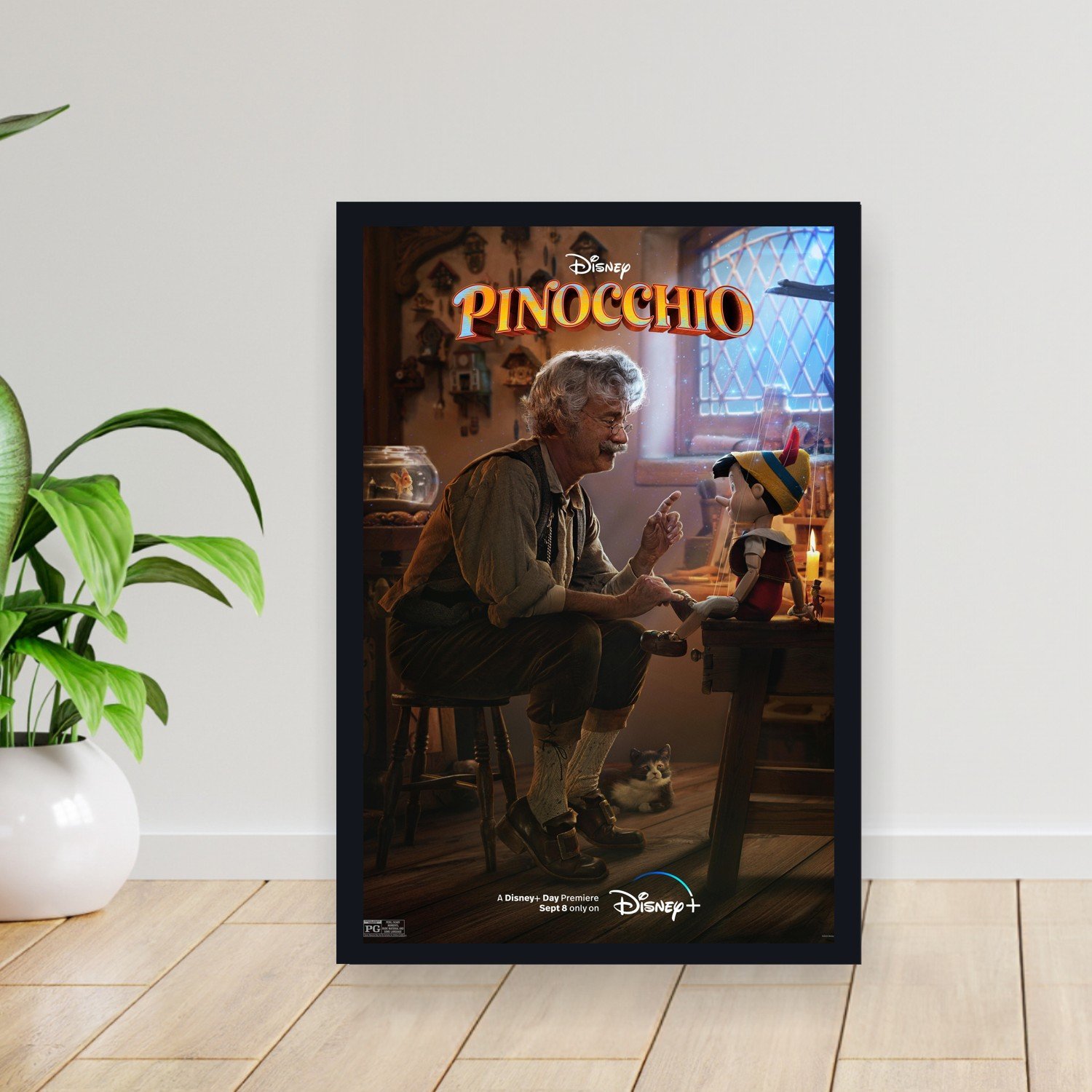 Cuadro 30x40cm Pelicula - pinocchio 002