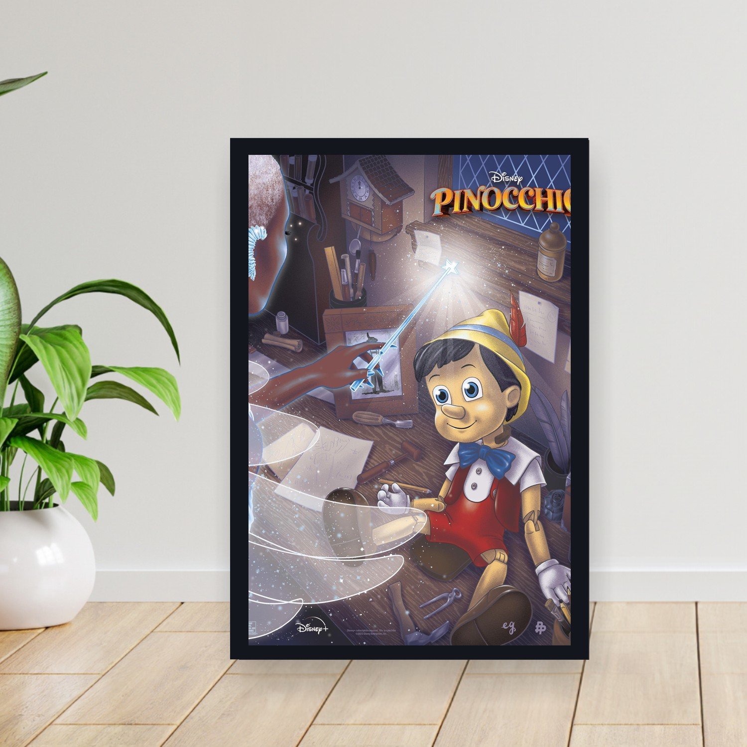 Cuadro 30x40cm Pelicula - pinocchio 014