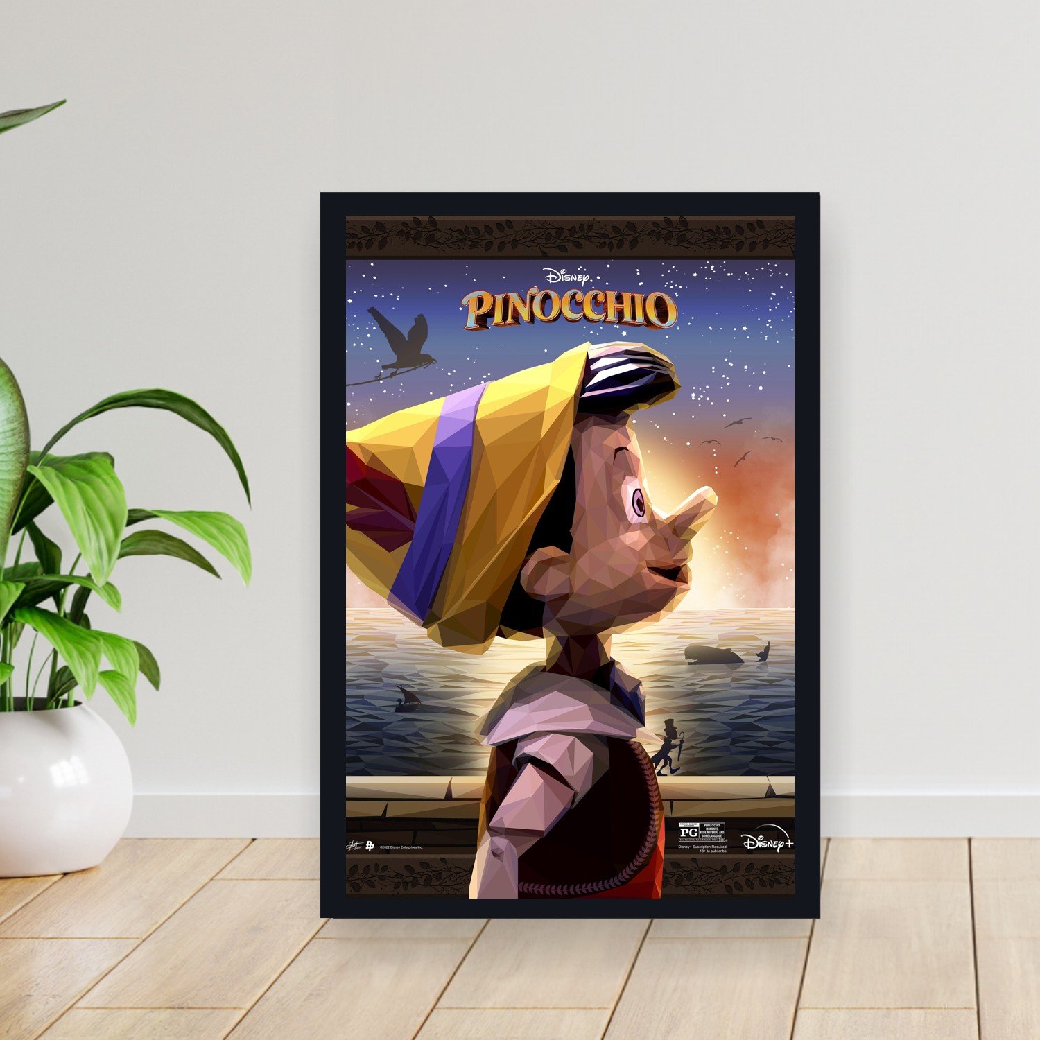 Cuadro 30x40cm Pelicula - pinocchio 017